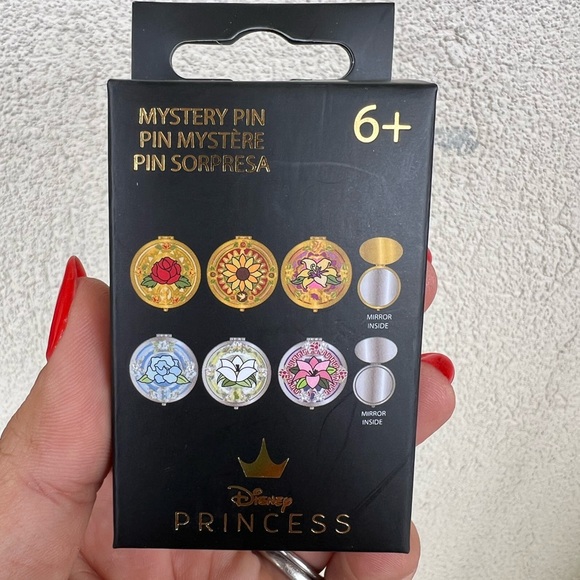 Disney Accessories - Disney Loungefly Mystery Pin Princess Mirror Collectible Blind Box NIB